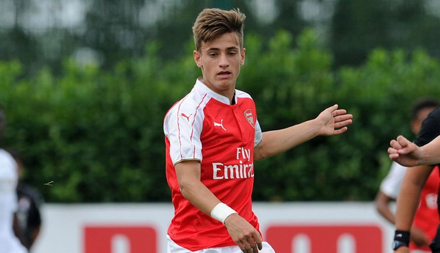 Vlad Dragomir a inscris din nou pentru Arsenal: gol in Youth League pentru pustiul roman, in partida cu Basel. Cum a marcat