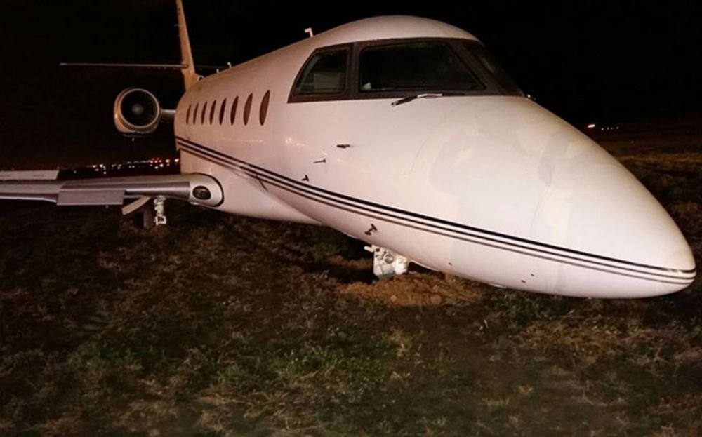 Avionul lui Ronaldo, implicat intr-un accident la Barcelona. Starul Realului nu era la bord_3