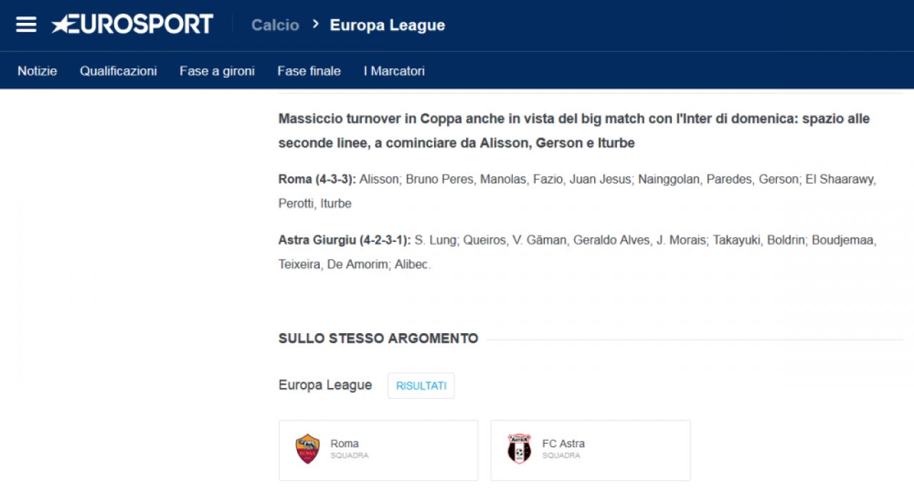 Ignoranta INCREDIBILA inainte de meciurile romanilor in Europa! Eurosport Italia anunta ca GAMAN, Boldrin si De Amorim JOACA diseara pentru Astra! AS il da pe Hamroun titular_2