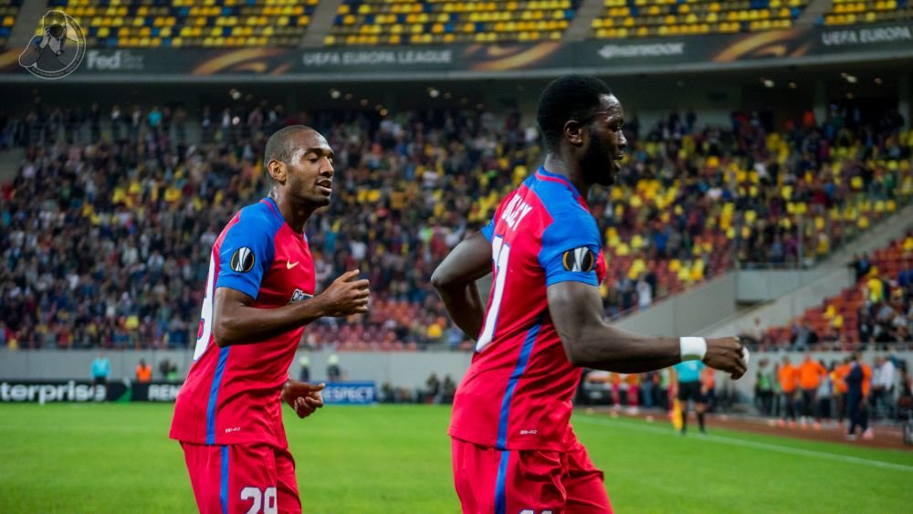 GALERIE FOTO | Cum s-a vazut Steaua - Villarreal de pe National Arena: explozie de bucurie la golul lui Sulley si de nervi la penaltyul refuzat la hentul lui Rukavina_13