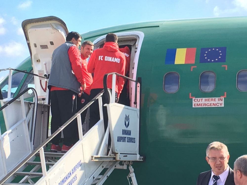Dinamo a lasat-o pe Steaua fara avion! Cum au modificat aeronava pe care Steaua isi pusese emblema. FOTO