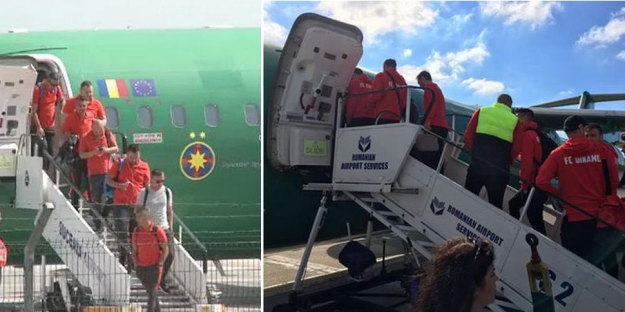 Dinamo a lasat-o pe Steaua fara avion! Cum au modificat aeronava pe care Steaua isi pusese emblema. FOTO_13