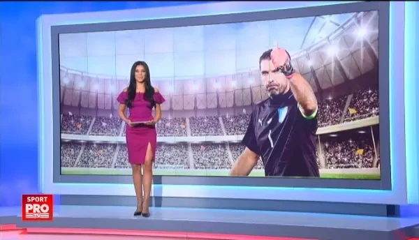 Buffon nu are doar maini de aur, ci si picioare! Legendarul portar italian a primit la Monte Carlo acelasi premiu pe care l-a luat si Hagi anul trecut