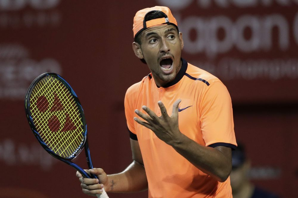 Decizie SOC in tenis! Nick Kyrgios, INTERZIS pana in 2017 din toate competitiile din cauza comportamentului sau!&nbsp;