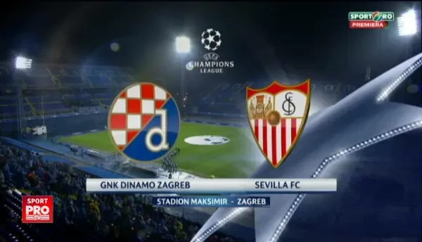 Dinamo Zagreb 0-1 Sevilla
