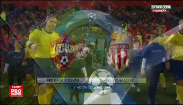 TSKA Moscova 1-1 AS Monaco