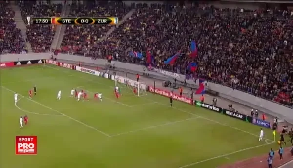 Steaua - Zurich, min 19: Nita intervine senzational