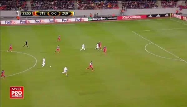 Steaua - Zurich, min 23: Nita intervine in fata lui Kone