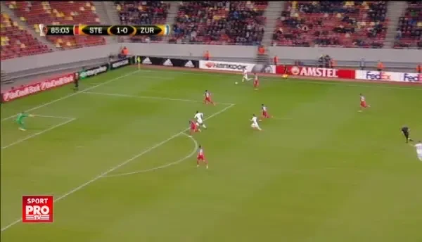 Steaua 1-1 Zurich. Kone egaleaza