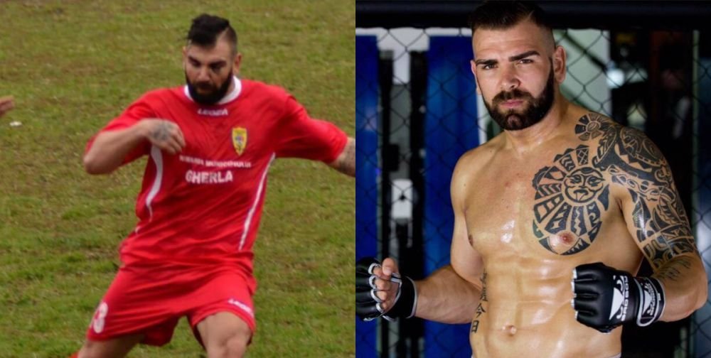 Fotbalistul SPARTAN joaca in liga a 4-a din Romania. Izidor combina fotbalul cu o pasiune periculoasa, luptele in cusca!_6
