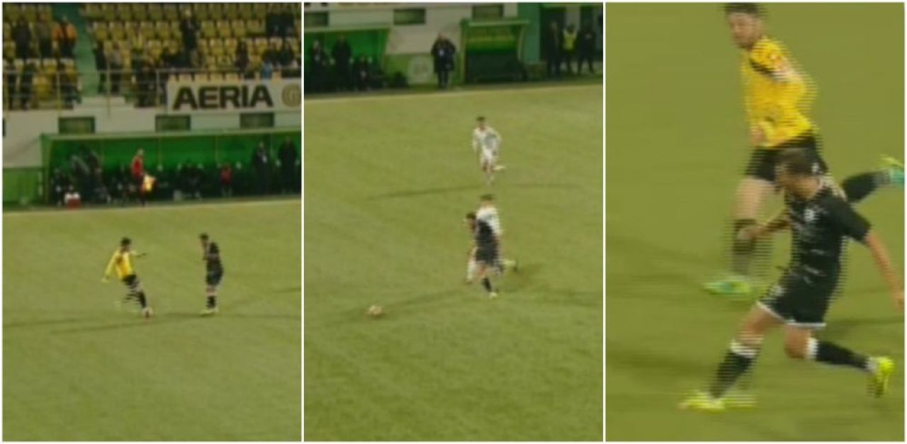 Golul dupa o faza de Fotbal la Maxx cu care Timisoara a ajuns la ZERO puncte in Liga I. Balgradean a ingropat Chiajna la o faza la care a vrut sa scoata galben pentru un adversar | FOTO_6