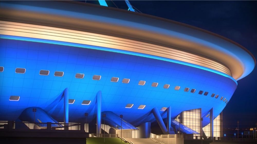 VIDEO Stadion nou pentru Mircea Lucescu! Zenit se muta pe o arena OZN de 1 miliard de euro: 