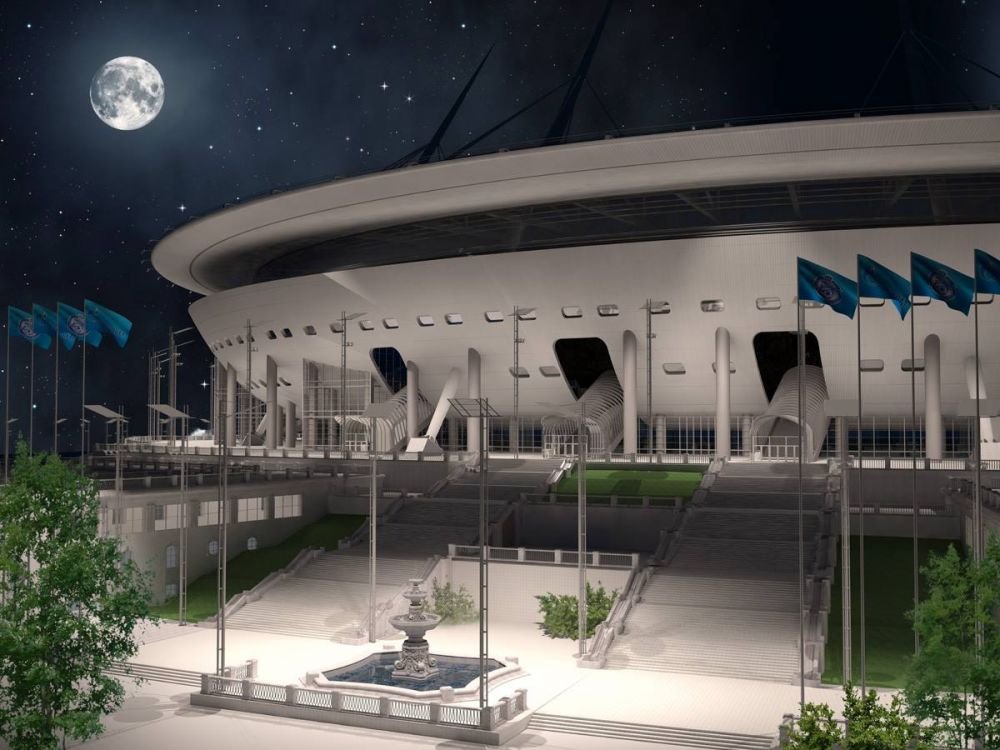 VIDEO Stadion nou pentru Mircea Lucescu! Zenit se muta pe o arena OZN de 1 miliard de euro: 