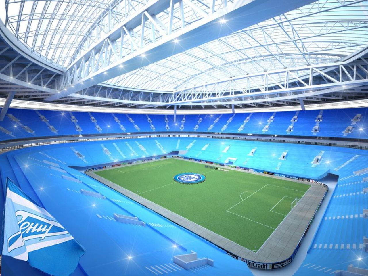 VIDEO Stadion nou pentru Mircea Lucescu! Zenit se muta pe o arena OZN de 1 miliard de euro: