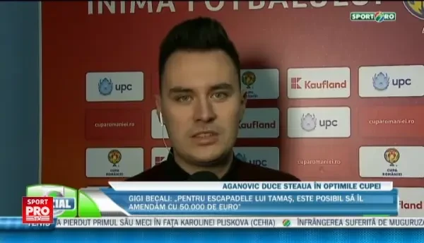 Reghecampf explica discutia cu Robert Dumitru de la pauza meciului si anunta ce se intampla cu Tamas dupa escapada din aceasta saptamana