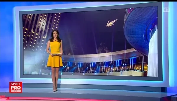 Cel mai spectaculos conscurs de sarituri in apa a avut loc in Dubai! De unde s-au aruncat sportivii