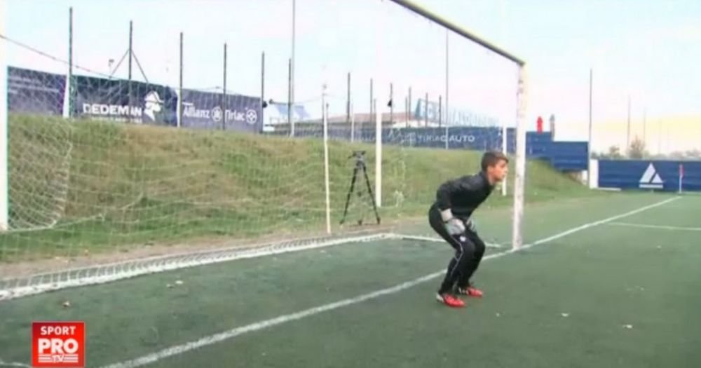 Donnarumma din Romania are 40 de meciuri la seniori la 15 ani: Vreau in Spania la Real sau Barca!
