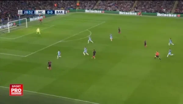 GOOOL Barcelona | Leo Messi deschide scorul in meciul cu City dupa o super actiune