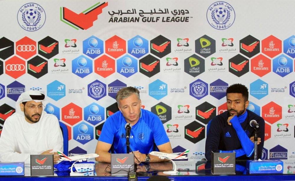 Petrescu, prezentat oficial la Al Nasr Dubai! Super Dan debuteaza joi in Emirate: 