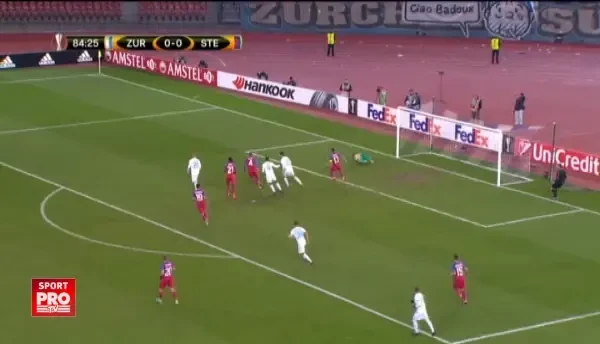 Zurich 0-0 Steaua, ocazie Kone