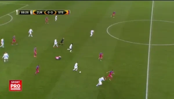 Zurich 0-0 Steaua, ocazie Rodriguez
