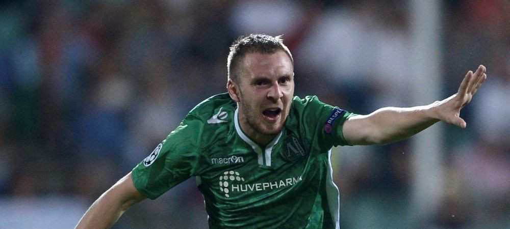 Cand nu marcheaza Keseru, o face Moti. Ludogorets l-a invins pe Edi Iordanescu si a egalat-o pe Levski in lupta pentru titlul din Bulgaria | VIDEO