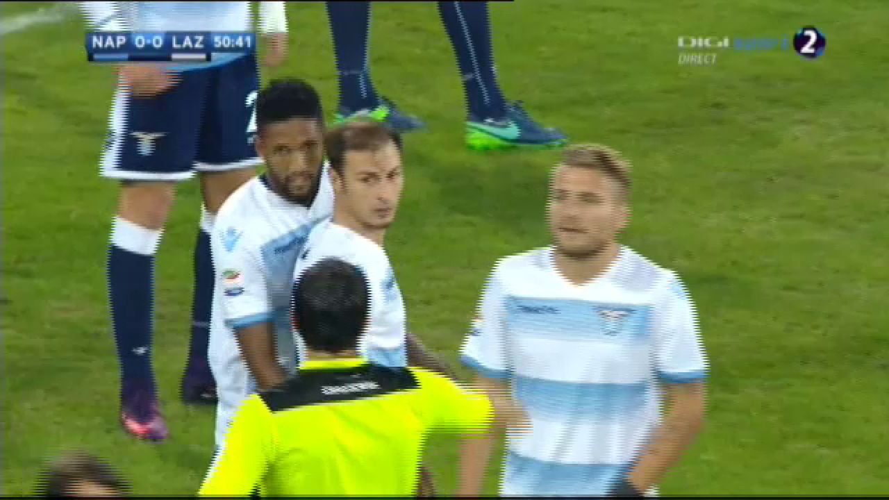 Rivalitatea Steaua - Dinamo, in Serie A! Scantei intre Chiriches si Stefan Radu! Ce s-a intamplat in timpul Napoli - Lazio_2