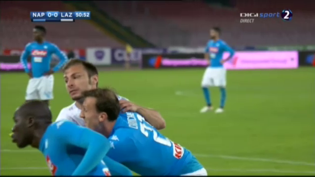 Rivalitatea Steaua - Dinamo, in Serie A! Scantei intre Chiriches si Stefan Radu! Ce s-a intamplat in timpul Napoli - Lazio_5