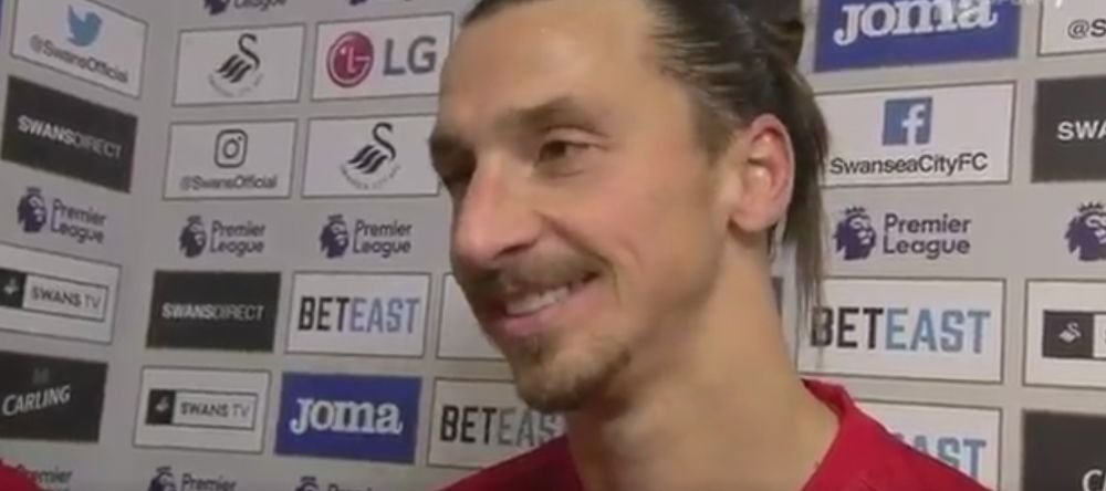 A fost golul 25.000 in istoria Premier League? AROGANTA LUI ZLATAN loveste din nou. Cum a reactionat dupa ce a dat o dubla in ultimul meci. VIDEO