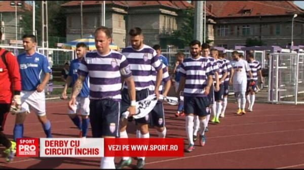 Derby-ul dintre UTA si Poli se joaca in NOROI! Aradenii s-au antrenat in Ungaria din cauza gazonului!