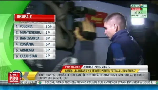 "Burleanu are o singura calitate: e doctor in SECURITATE! Un maimutoi!" Atac dur la adresa presedintelui FRF dupa 0-3 cu Polonia
