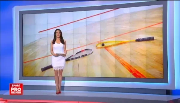 Un englez si-a gasit jumatatea in Romania la squash! VIDEO