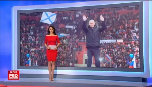 "N-ati mai jucat de mult asa. Luati exemplu de la hochei!" Mesajul transmis de Putin nationalei Rusiei inainte de meciul cu Romania