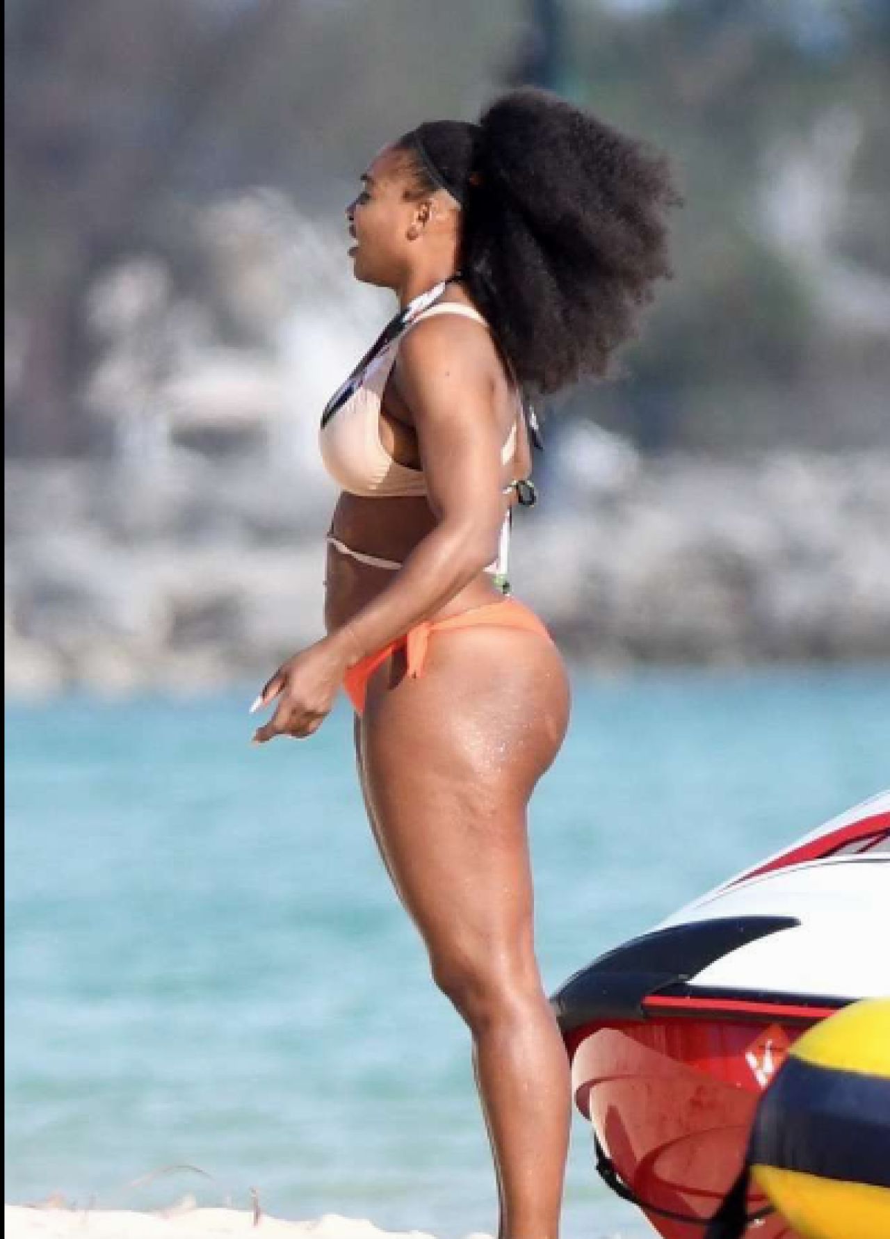 Aparitie soc a Serenei Williams dupa doua luni si jumatate de pauza: cea mai titrata jucatoare in activitate s-a ingrasat cateva kilograme. FOTO_5