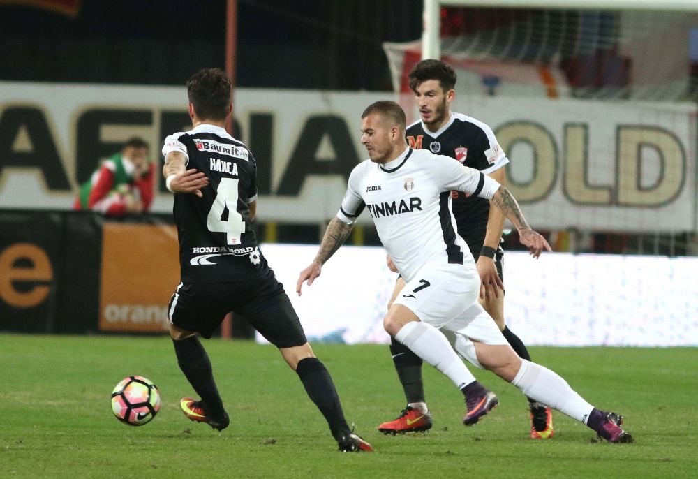 Sa vina Steaua. Dinamo a invins-o pe Astra cu 5-2 in sferturile Cupei Ligii, cu 3 goluri in prelungiri. Meci nebun cu 3 eliminari si 2 penaltyuri