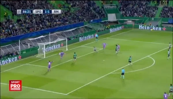GOOOL Benzema, in Sporting - Real Madrid. VIDEO