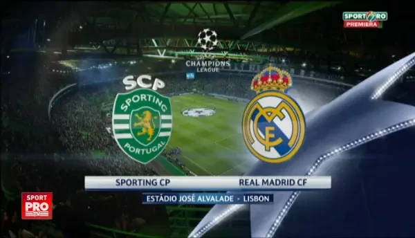 Sporting Lisabona 1-2 Real Madrid. Rezumat VIDEO