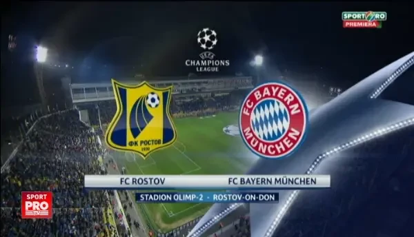 Rostov 3-2 Bayern. Vezi REZUMAT