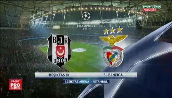Besiktas 3-3 Benfica. Vezi REZUMAT