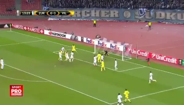 VIDEO | Villarreal, oprita si ea de singura echipa din liga secunda din grupele UEL. Zurich a avut un portar erou si a egalat pe final. Rezumatul partidei