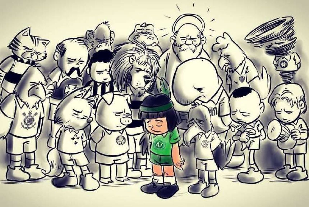 Imagini emotionante! Un oras intreg isi plange echipa de fotbal! Fanii s-au rugat pe stadion pentru jucatorii lui Chapecoense_5