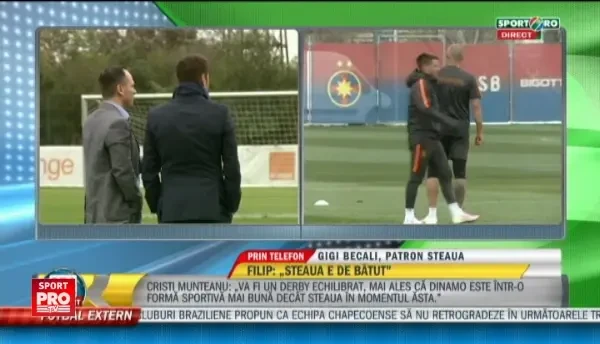 EXCLUSIV | Becali a dezvaluit echipa de start cu Dinamo. Schimbare de ultima ora facuta de Reghe: Bourceanu in locul lui Pintilii