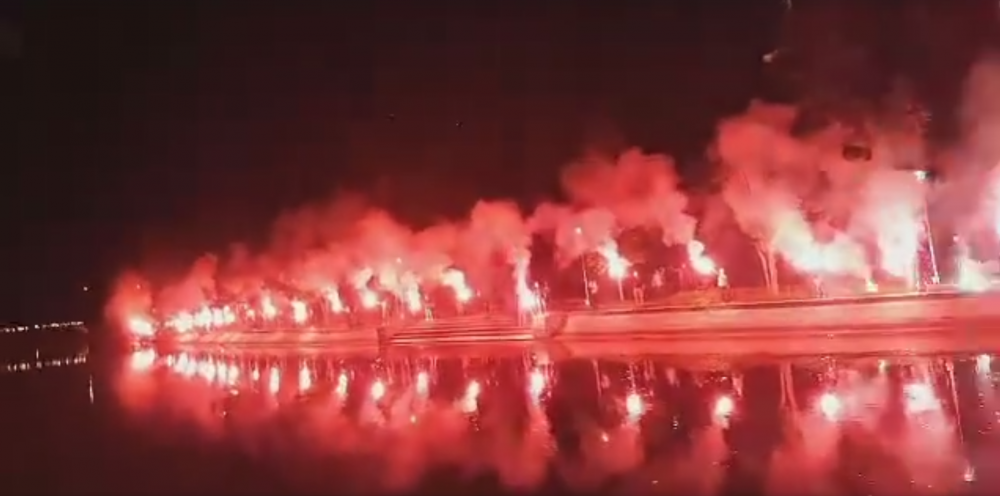 Fanii au APRINS Bega noaptea trecuta! Sarbatoare in Timisoara: Poli implineste 95 de ani! VIDEO