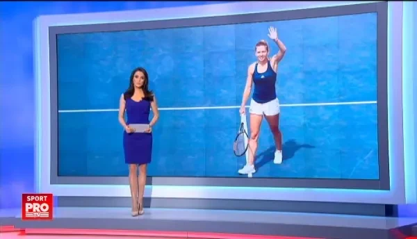 Peste 100 de copii au stat la coada ca sa joace tenis cu Simona Halep! Ce dorinta si-a pus jucatoarea de Mos Nicolae. VIDEO