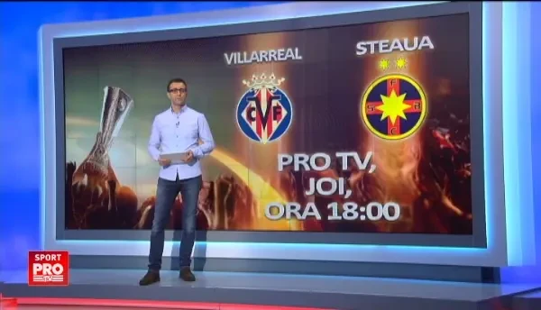 Stelistii au luat notite de la Rusescu: A dat 3 goluri toamna asta cu Villarreal: "Daca Osmanli a reusit, putem si noi!" Villarreal - Steaua, joi, 18:00, ProTV!