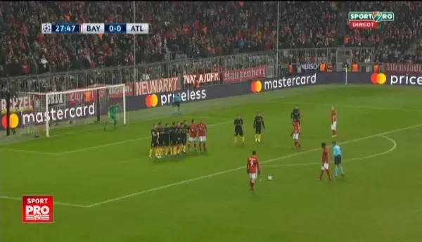 GOL Lewandowski in Bayern - Atletico. VIDEO