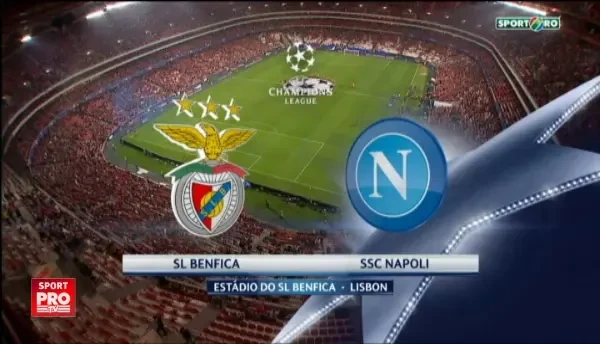 Benfica 1-2 Napoli. Rezumat VIDEO