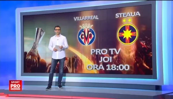 Steaua schimba capitanul la meciul cu Villarreal! Cine preia baderola, dupa ce Tosca a fost INTERZIS de Becali. Villarreal - Steaua, joi, 18:00, ProTV