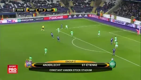 Romanii au facut SHOW pentru Anderlecht, care a pierdut cu Saint Etienne! Stanciu i-a cucerit pe belgieni: Are clasa! VIDEO