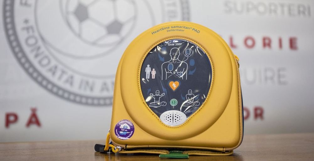 Defibrilatoare GRATIS pentru TOATE cluburile afiliate FRF. Anuntul facut azi de Federatie
